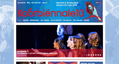 Desktop Screenshot of koorbiennale.nl